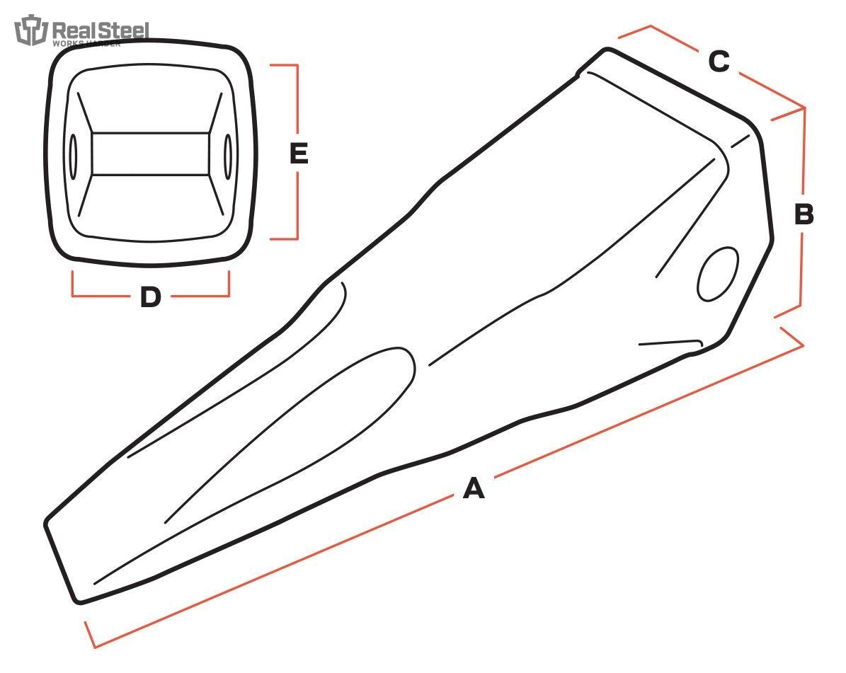 Cat D4/D5 Penetration Ripper – Real Steel Store